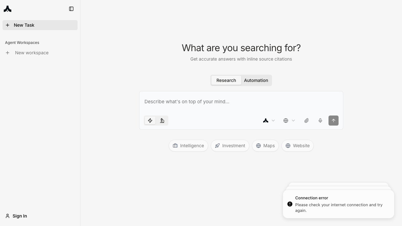 Komo AI - Privacy-focused AI search engine