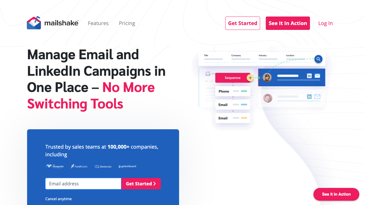 Mailshake - Email and LinkedIn campaigns in one place