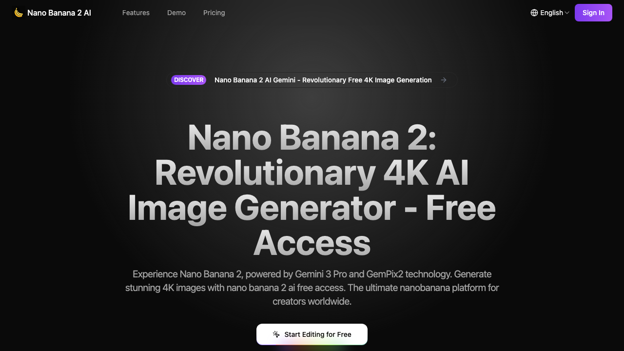 Nano Banana 2 AI - AI Image Editor